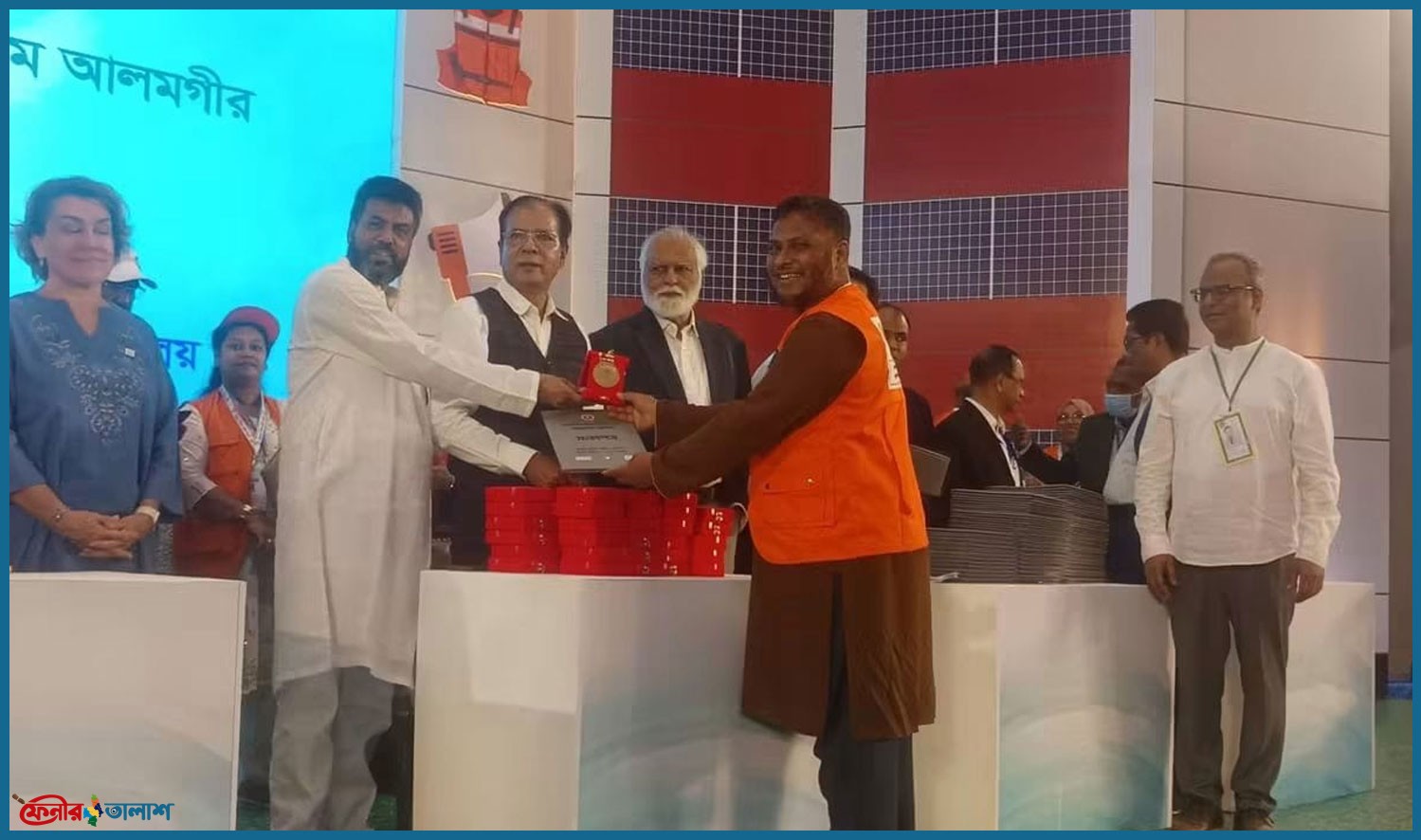 সিপিপির জাতীয় পুরস্কার পেলেন সোনাগাজীর স্বেচ্ছাসেবক আবদুল হান্নান