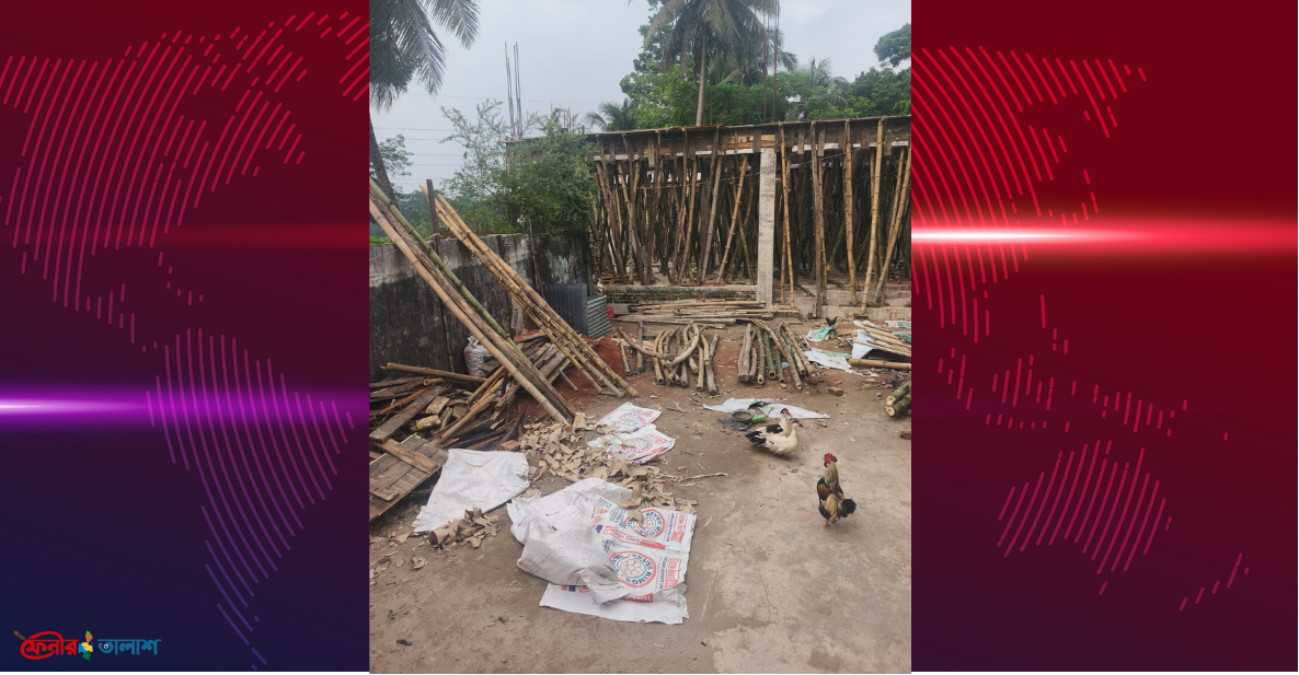 ফেনীতে বিল্ডিং কোড অমান্য করে প্রবাসীর জমি জবরদখল করে ভবন নির্মাণের অভিযোগ