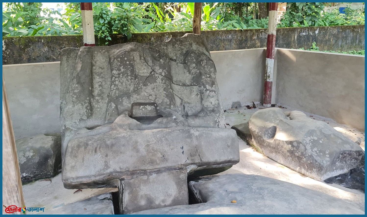 ফেনীর শিলুয়ায় প্রাচীন শিলাখণ্ড, ঘিরে রয়েছে নানা লোককথা