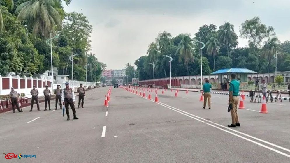 রাষ্ট্রপতির শপথ ঘিরে বঙ্গভবন এলাকায় নিরাপত্তা জোরদার