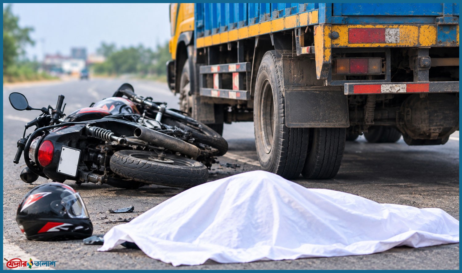 ফেনীতে কাভার্ড ভ্যানের ধাক্কায় এক নারী নিহত