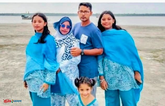 পানিতে ঝাঁপ দিয়ে মেয়েকে বাঁচাতে পারলেও মারা গেলেন বাবা