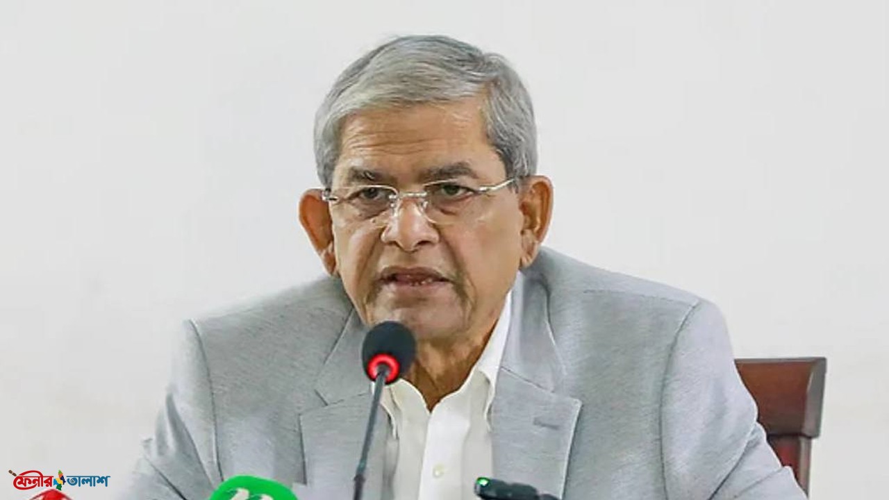 রাষ্ট্রপতি পদে বিএনপির মনোনয়ন পেলেন মির্জা ফখরুল